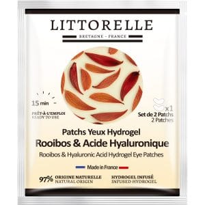 Hydrogel Eye Patches Infused with Rooibos and Hyaluronic Acid