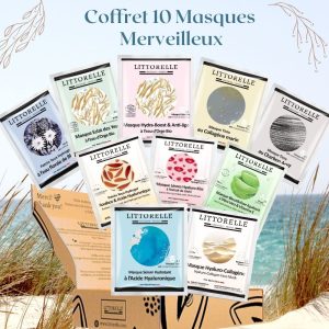 Coffret Merveilleux 10 Masques de Beauté Visage, Yeux & Lèvres